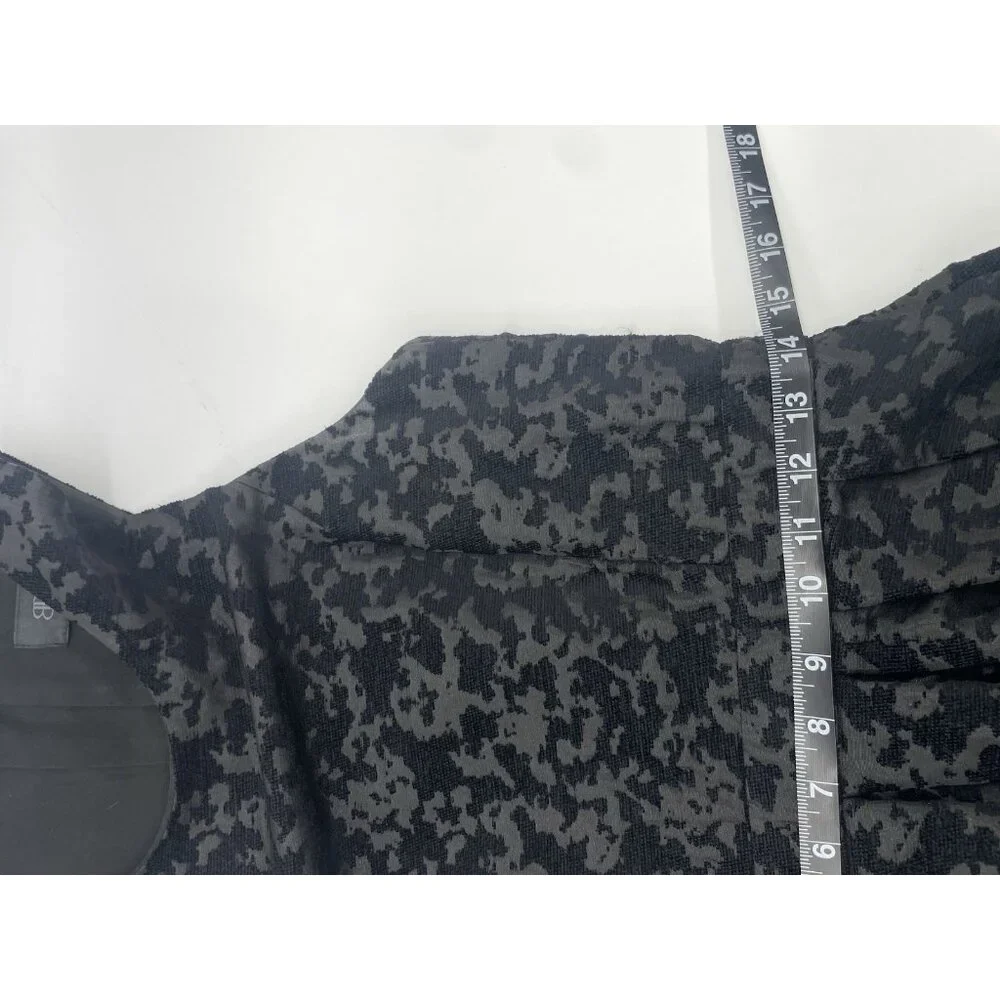 Banana Republic Racerback Fit-Flare‎ Dress Sz 6 Party Wedding Goth Pleated - Picture 7 of 7